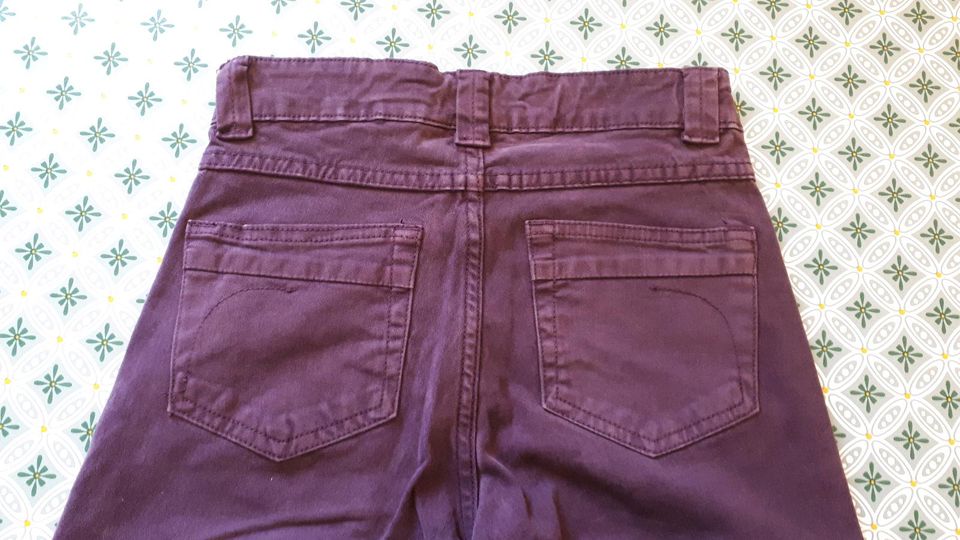 Exmax Jeans Hose Gr. 158 Dunkel Lila Aubergine in Boppard