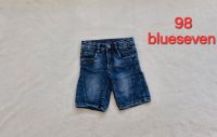 Junge 98 kurze Hose Shorts Jeans Blueseven blau Gummizug Nordrhein-Westfalen - Paderborn Vorschau