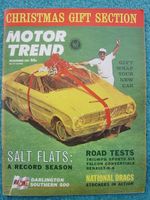 US Car Magazin" Motor Trend " Dezember 1962 oig. US / Vintage Rheinland-Pfalz - Siesbach Vorschau