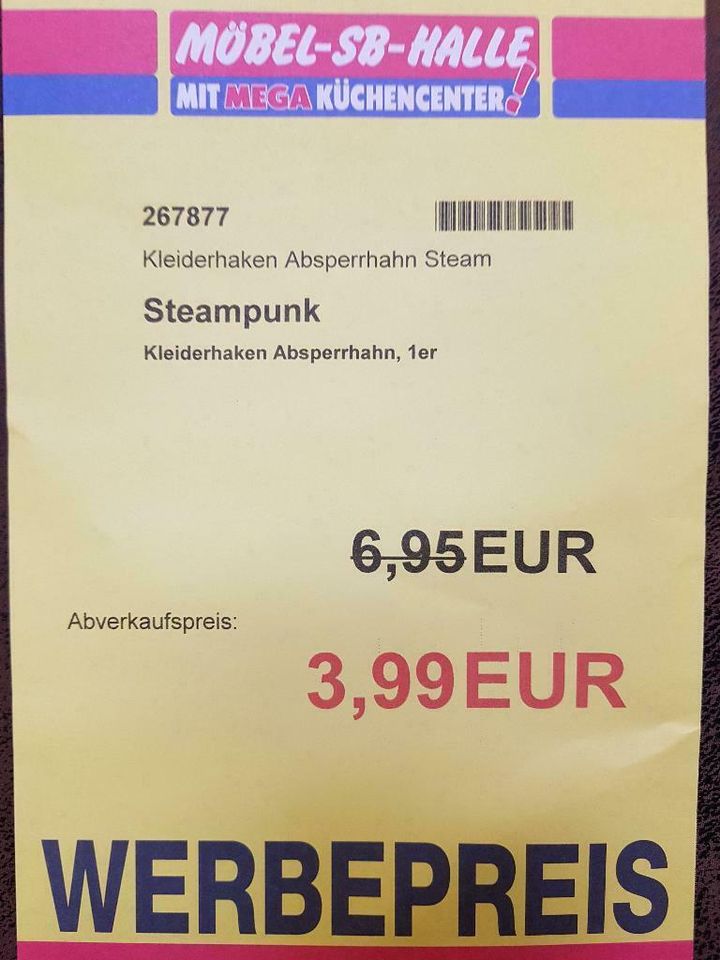 Kleiderhaken statt 7,00 €* in Döbeln