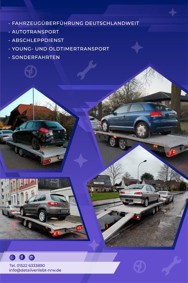 *Fahrzeugtransport*Fahrzeugüberführung*Autotransport* in Krefeld