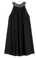 SUCHE: Neckholder-Kleid mit Strass schwarz H&M Gr. 42 oder 44 Thüringen - Eisenberg Vorschau