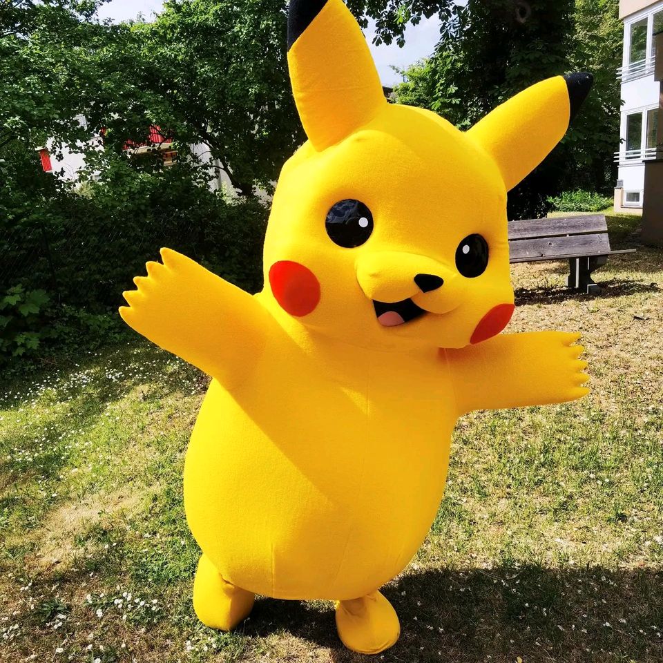 Pikachu Maskottchen Kostüm Pokémon Motto Woche Abi in Berlin