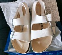 Birkenstock Milano Birko-Flor Weiß Gr. 39 Duisburg - Neumühl Vorschau