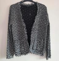 Schwarz-weiße Strickjacke von Gina, Größe 38 Nordrhein-Westfalen - Werne Vorschau