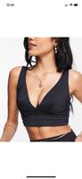 Asos Design Bikinitop Top Bikini Bikinioberteil 65J Schwarz Nordrhein-Westfalen - Barntrup Vorschau