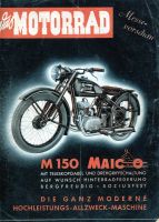 Das MOTORRAD Nr.5/1950 Hannover - Kirchrode-Bemerode-Wülferode Vorschau