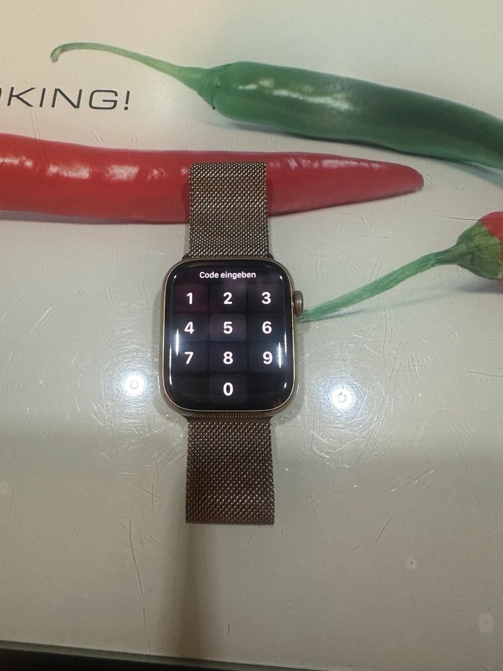 Apple Watch 9 45 mm in Edelstahl in Solingen