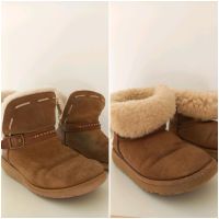 Halbhohe Stiefel UGG hellbraun Tracey Leder Lammfell 33 Baden-Württemberg - Langenargen Vorschau