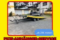 Autotransport-Anhänger mieten - Nr.:17 / 4,30x2,08m - 3500kg Sachsen - Wilkau-Haßlau Vorschau