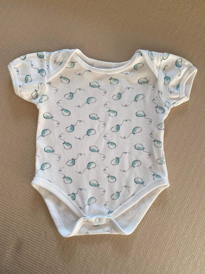 Baby Body baumwolle 52 56 weiß Strampler kurzarm neutral Kinder in Leverkusen