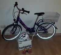 Puky Skyride 20 Zoll 3 Gang Kinderfahrrad Helm Handschuhe Korb Brandenburg - Neuenhagen Vorschau