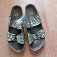 Genuis Echtleder Damen Sandalen/Pantolette gr.41 Brandenburg - Zossen Vorschau