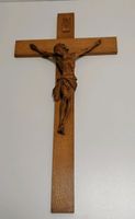 Holzkreuz mit Jesus - Höhe 59 cm Bayern - Kolbermoor Vorschau
