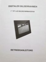 Digitaler Bilderrahmen 7" LCD neu (weiß) Düsseldorf - Stockum Vorschau