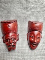 2 alte Holzmasken Masken Holz (Indonesien?) - Lachen u. Weinen Niedersachsen - Deutsch Evern Vorschau