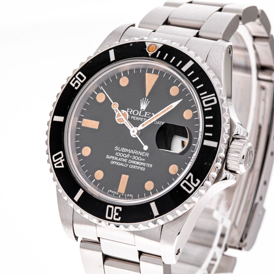 Rolex Submariner Date 40 Tritium 16800 1A Zustand Vintage in Hannover