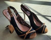 NEU, Pumps, Peeptoe, Jeans Optik, Gr.39 Bayern - Laufen Vorschau