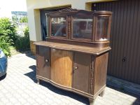 Historisches Esszimmer Buffet mit raff. Ablage Vitrine Glas etc Bayern - Hof (Saale) Vorschau