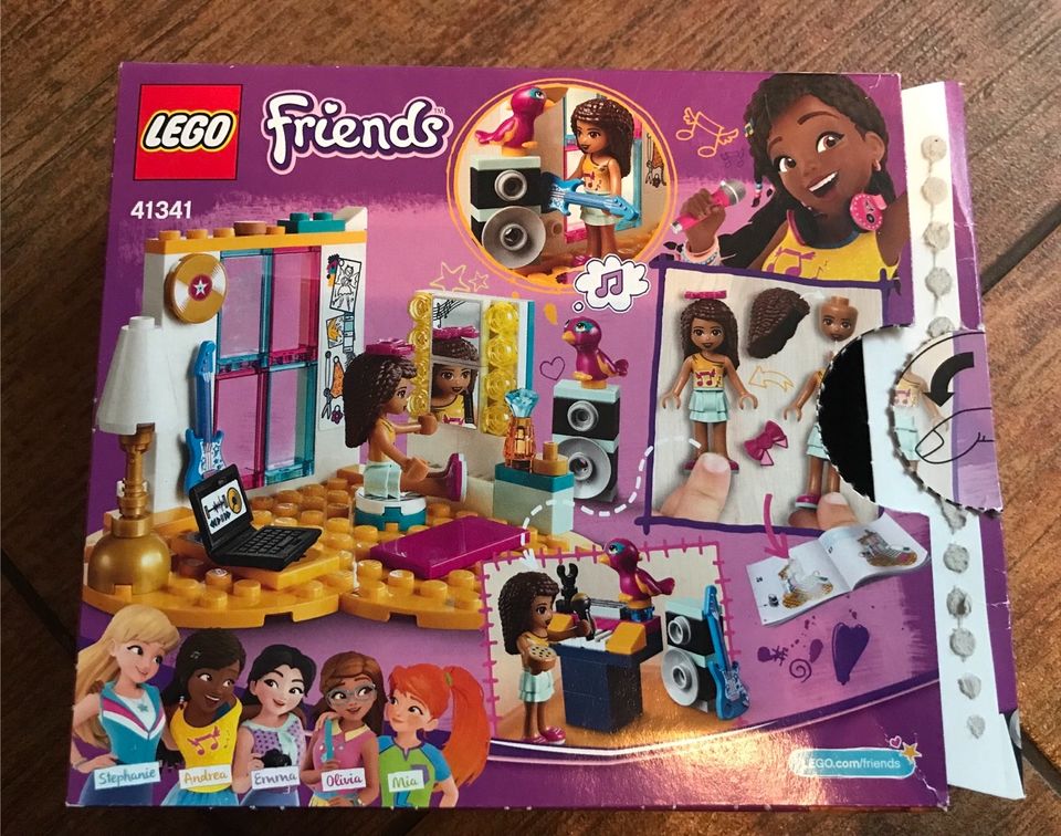 Lego Friends, Andrea’s Zimmer in Steinheim