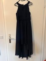 Abendkleid mit Neckholder in marineblau Wuppertal - Oberbarmen Vorschau