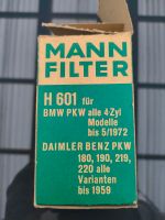 Mann Ölfilter H 601 Baden-Württemberg - Heimsheim Vorschau