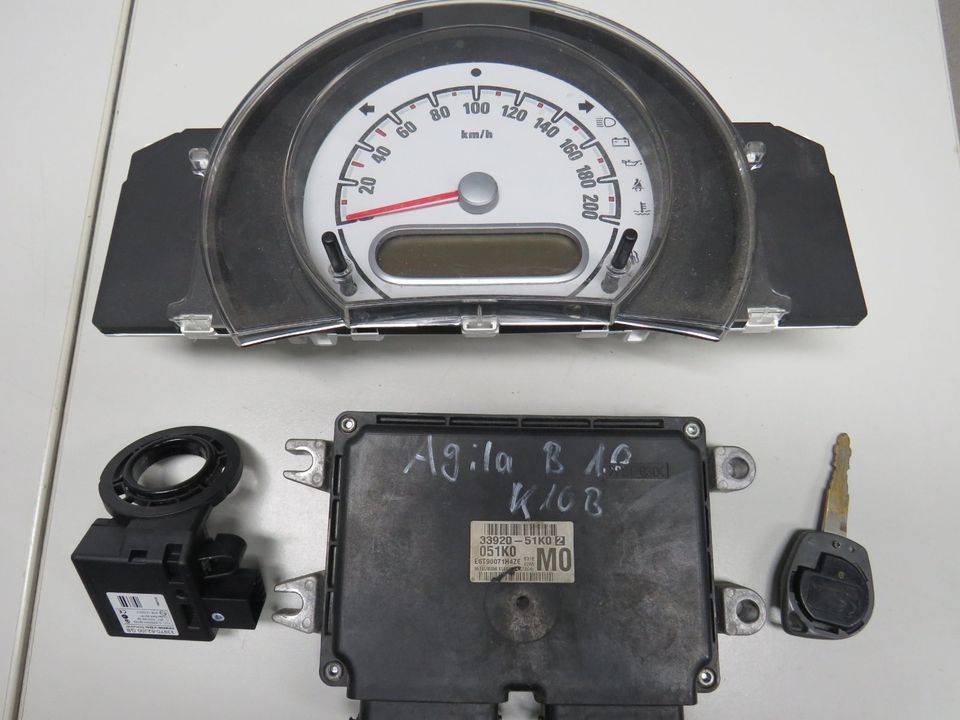 Motor Steuergerät Opel Agila B 1.0 12V 33920 - 51K0  Motor: K10B in Andernach