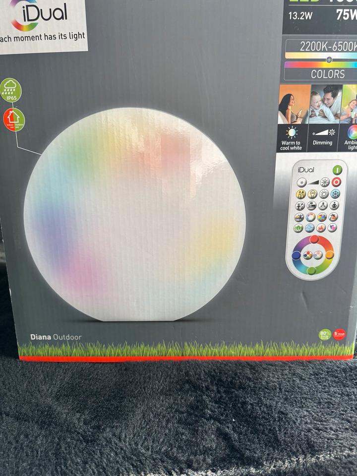 ⭐️Große LED Außenleuchte Kugel Lampe Garten ⭐️ in Freihung