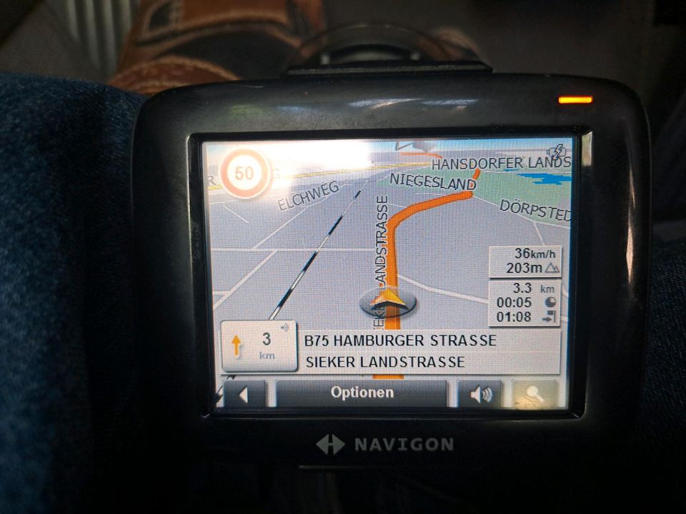 Navigationsgerät Navigon in Wittenberge