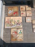 Konvolut Fliesen Dekor DDR Produktion Handgemalt Sachsen - Wörblitz Vorschau