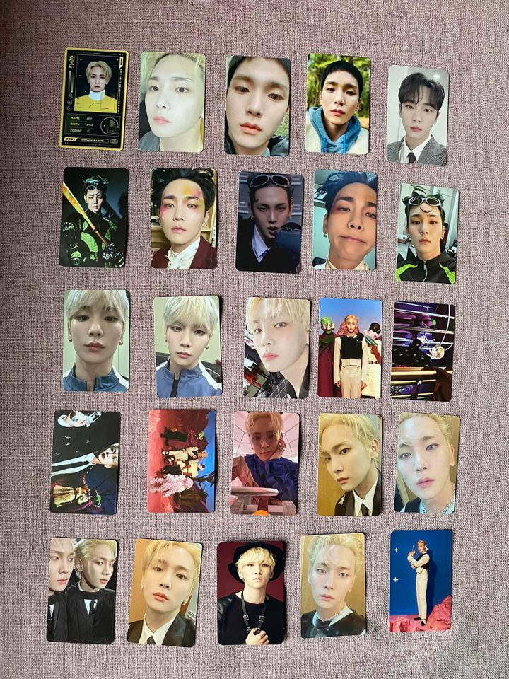 KEY SHINee + Solo Photocards in Hamburg