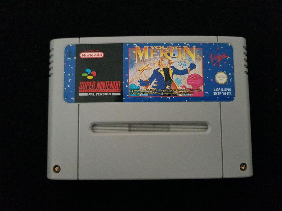 Super Nintendo Spiel Young Merlin in Dortmund