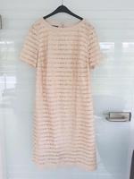 Basler Abend Kleid beige Netz glänzend schick Gr. 42 XL Hessen - Kassel Vorschau