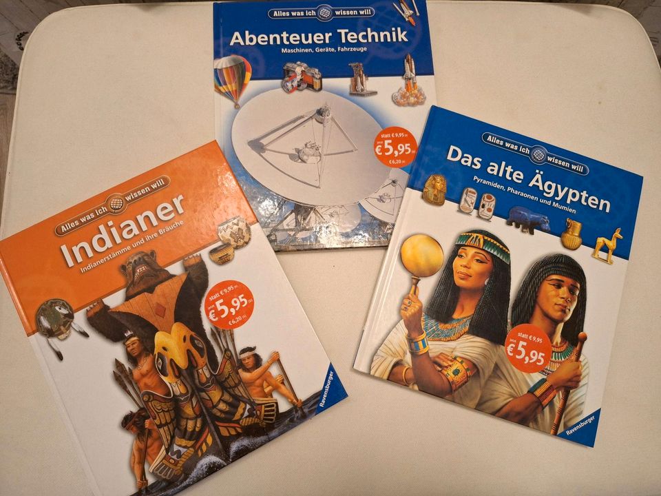 3 Bücher "Alles was ich wissen will" in Kassel