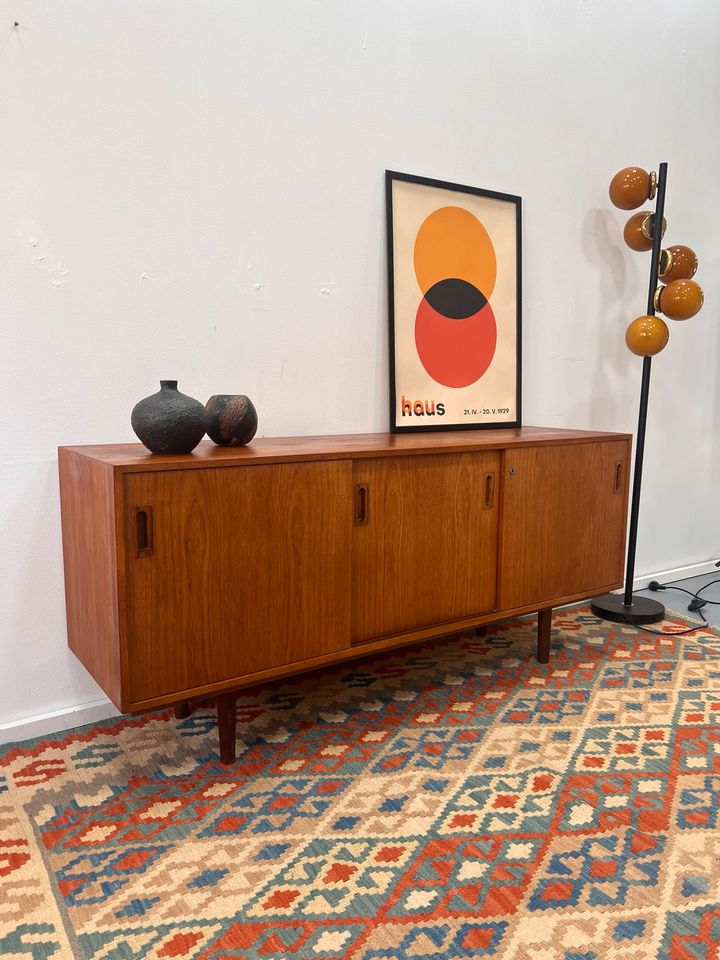 Teak Sideboard 60er Mid Century Kommode Vintage Furniture 152 cm in Hamburg