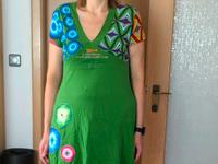 Desigual Sommerkleid grün Bayern - Allershausen Vorschau