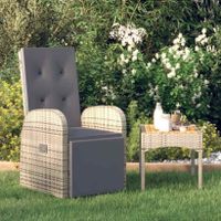 Gartenstuhl Gartensessel Stuhl Sessel Verstellbar Kissen Rattan Hessen - Weilburg Vorschau