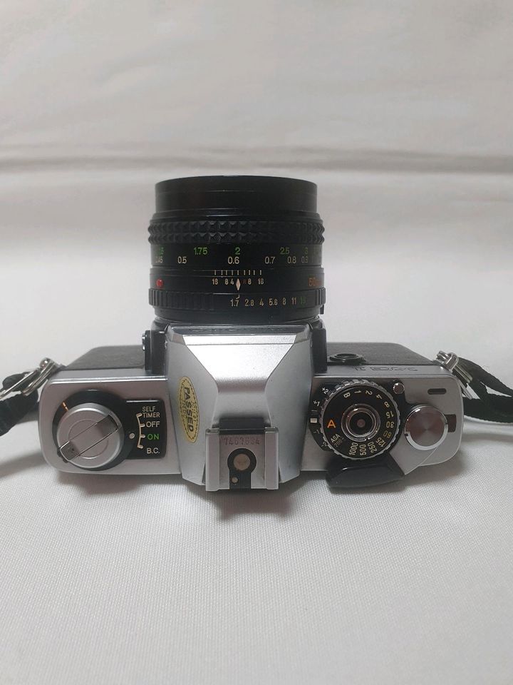Minolta XG 1 Spiegelreflexkamera 35mm 1978 in Freilassing