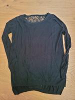 Schwarzer dünner Pulli von Tom Tailor Denim mit Spitze am Rücken Bayern - Kempten Vorschau
