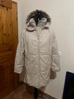 ZARA Kunstleder Pufferjacke Daunenjacke cropped Mantel M Creme Hessen - Florstadt Vorschau