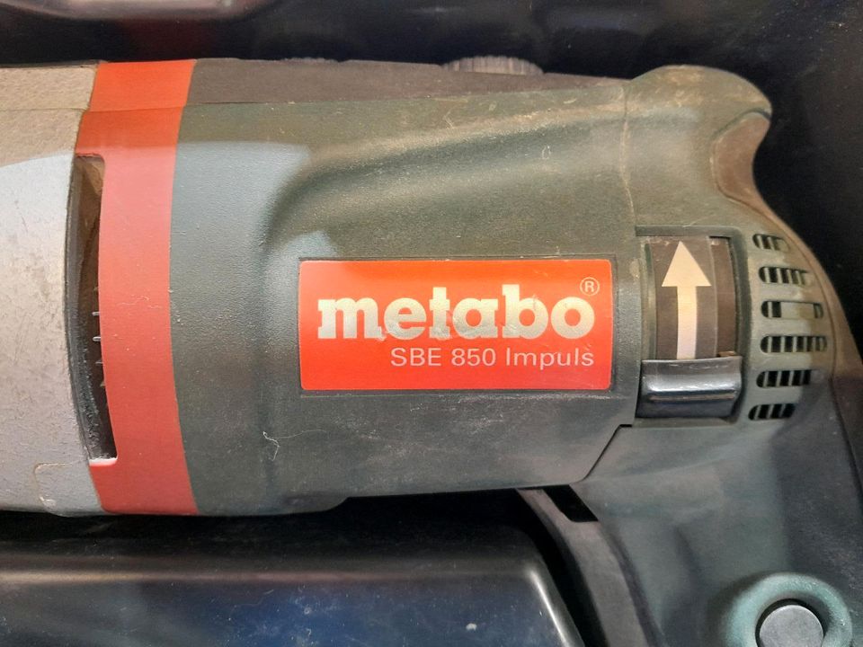 METABO SBE 850 Impuls Schlagbohrmaschine Bohrhammer in Königsmoos