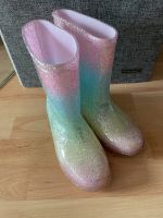 Mädchen Glitzer Regenstiefel Gummistiefel Größe 34 TOP ZUSTAND Baden-Württemberg - Besigheim Vorschau