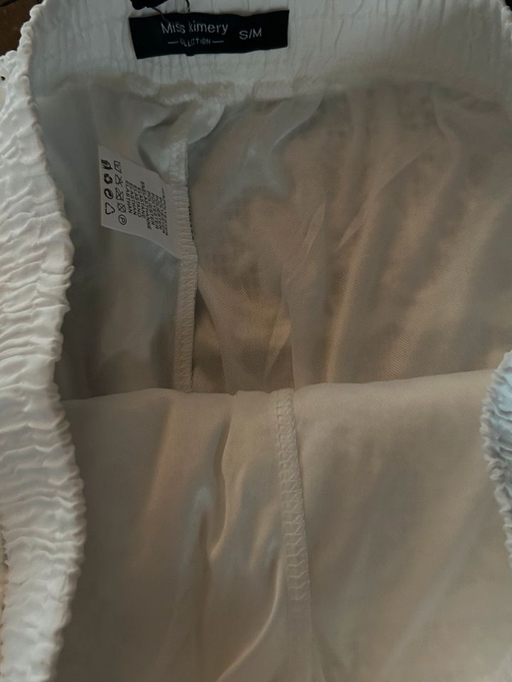 Boho Ibiza Shorts weiß Gr.S/M Neu in Dreis