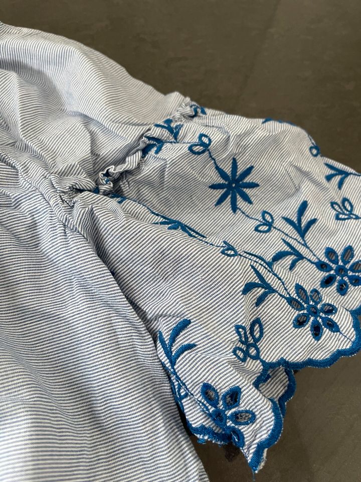 ❤️ Zara Kleid blau weiß gestreift 140 ❤️ in Eschweiler