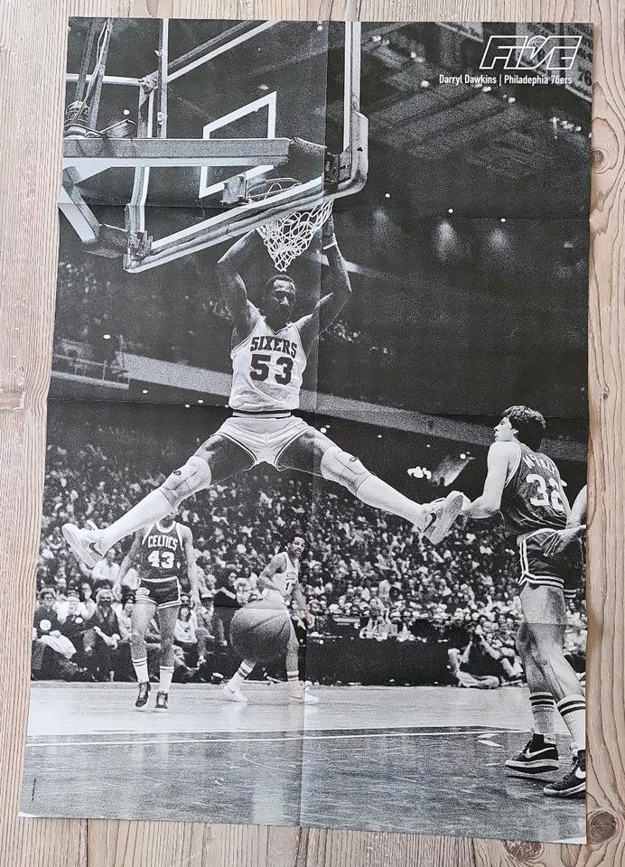 NBA Basketball Poster - DARRYL DAWKINS / VINCE CARTER in Bremen