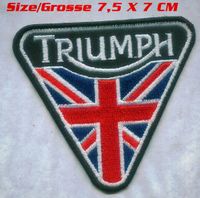 TRIUMPH logo Aufnäher fürTiger Bonneville Speed Triple Daytona Nordrhein-Westfalen - Emmerich am Rhein Vorschau