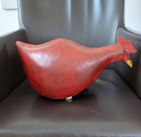 1 Huhn Metall  ca. 40 cm Garten Terrasse Nordrhein-Westfalen - Dorsten Vorschau