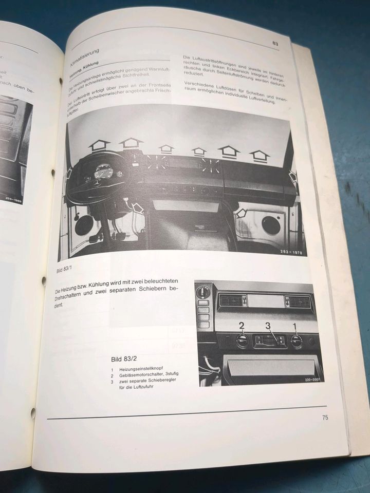 Mercedes MB 100 Werkstatt Handbuch Einführungsschrift 1988 in Selters