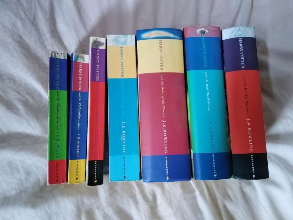 Harry Potter komplette Reihe ENGLISCH alte Cover in Düren