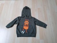 Kapuzenpulli, Pullover, Pulli, Größe 98, Maus, olivgrün Bielefeld - Bielefeld (Innenstadt) Vorschau